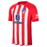 Atlético de Madrid Metropolitano Nike Home Vapor Match Shirt 2023-24 with S.Lino 12 printing