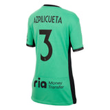 Atlético de Madrid Metropolitano Nike Third Stadium Shirt 2023-24 - Kids with Azpilicueta 3 printing - Kit Captain