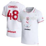 Barnsley Puma Away Shirt 2023-24 - Kids - Luca Connell 48 - Kit Captain