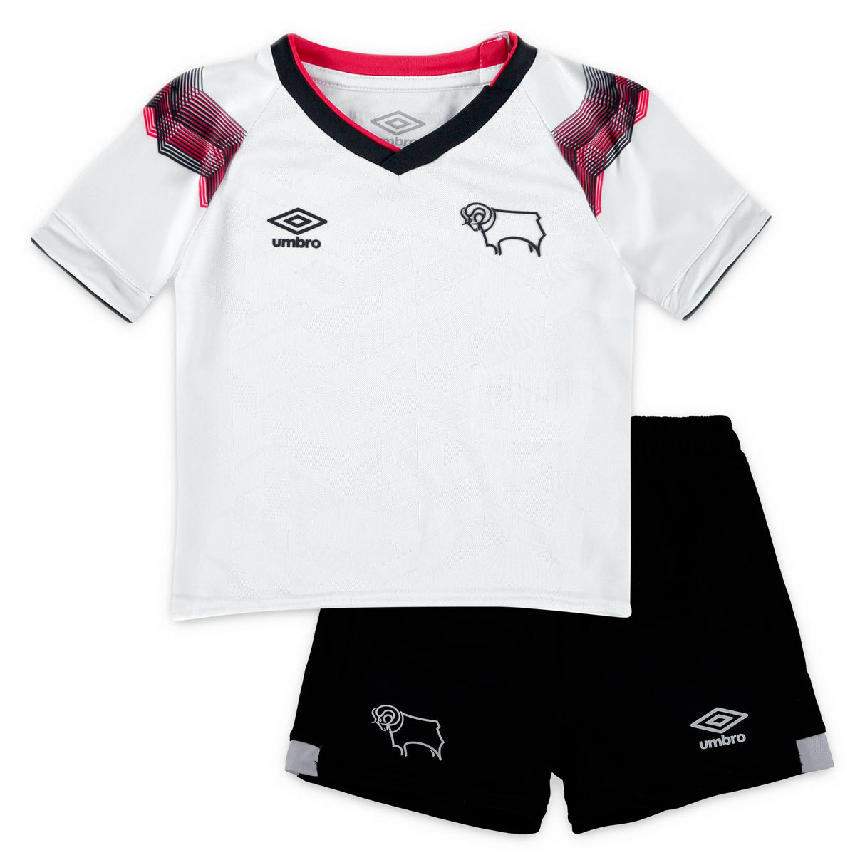 Derby County Umbro Home Infants Kit 2023-24 - Conor Hourihane 4 - Kit Captain