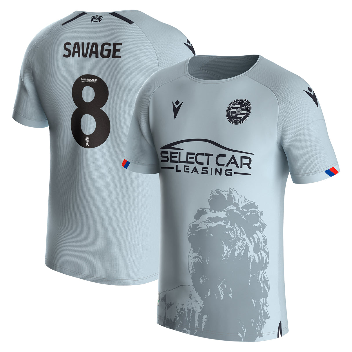 Reading Away Shirt 2023-24 - Charlie Savage 8