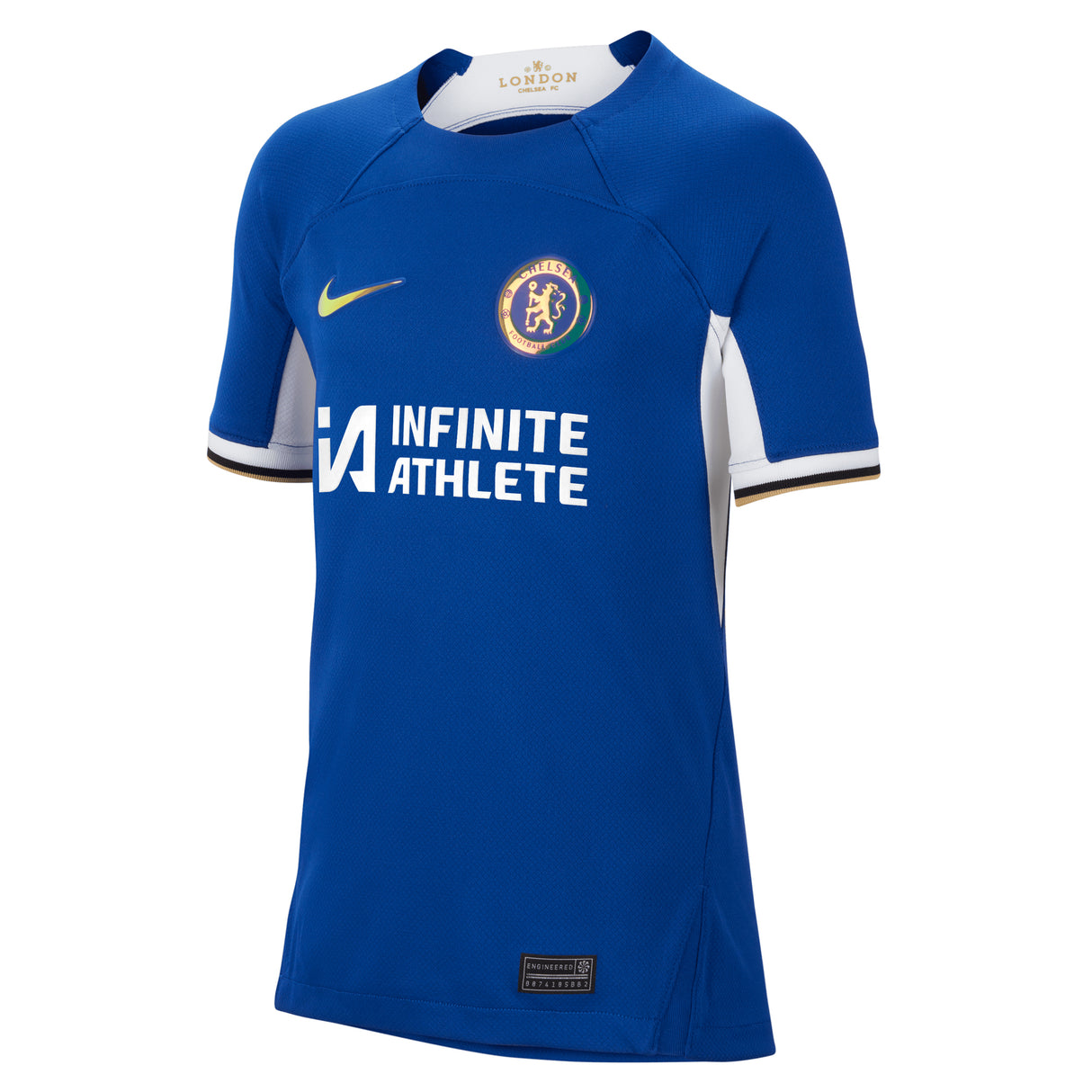 Chelsea Nike Home Stadium Sponsored Shirt 2023-24 - Kids with Palmer 20 printing