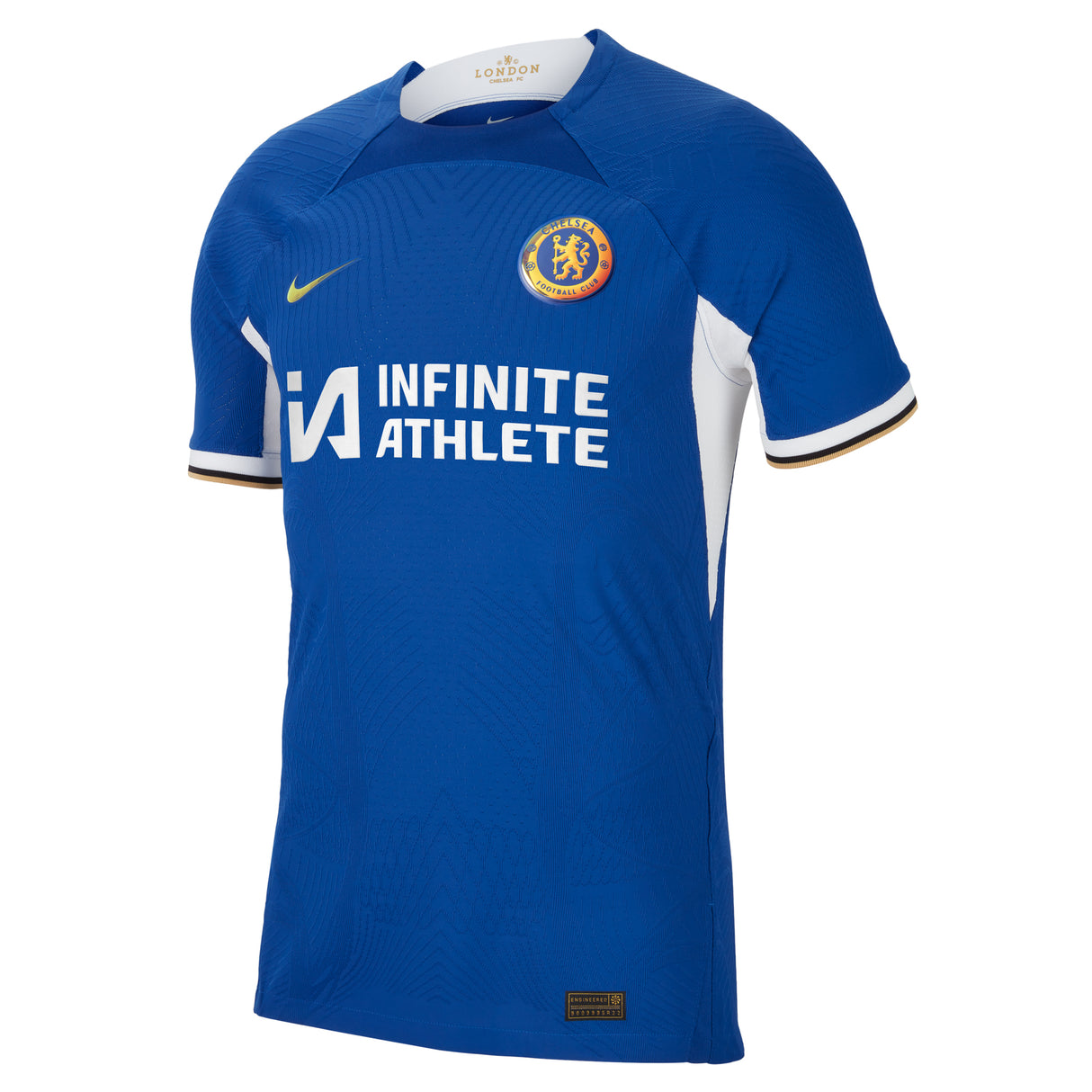 Chelsea Home Vapor Match Sponsored Shirt 2023-24 with Colwill 26 printing - Kit Captain