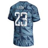 Aston Villa WSL Castore Third Pro Shirt 2023-24 - With Leon 23 printing - Kit Captain