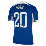 Chelsea WSL Nike Home Stadium Sponsored Shirt 2023-24 with Kerr 20 printing