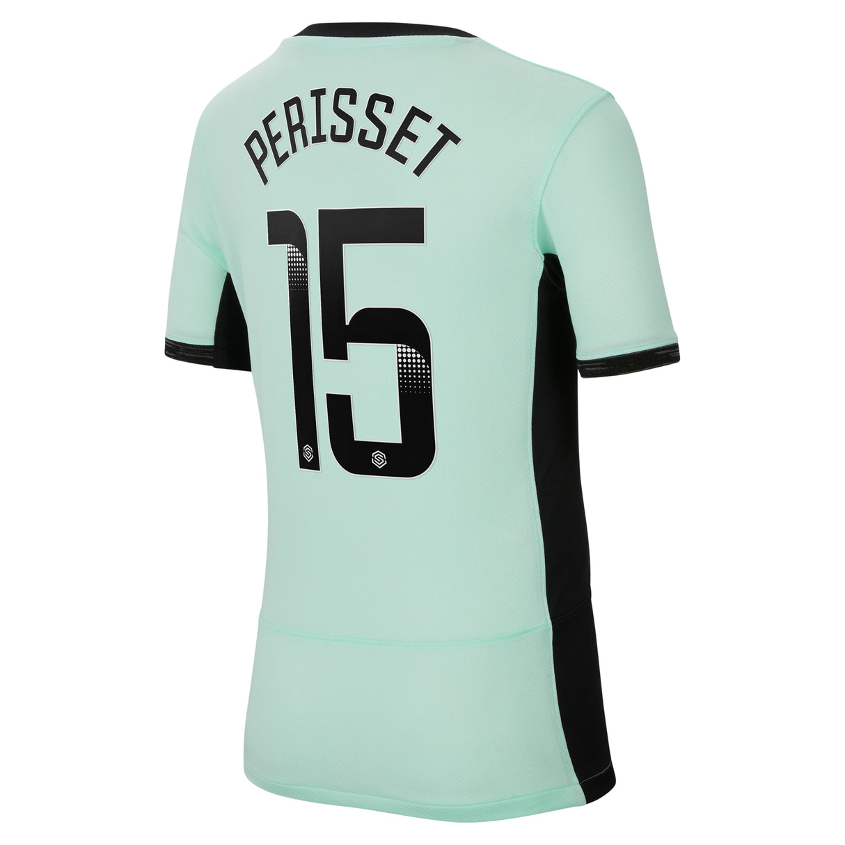 Chelsea WSL Third Stadium Sponsored Shirt 2023-24 - Kids with Perisset 15  printing - Kit Captain