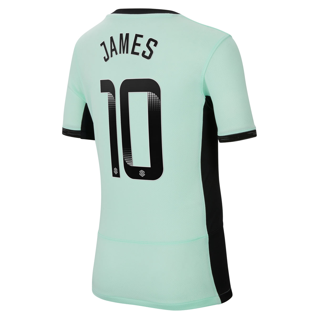 Chelsea WSL Third Stadium Sponsored Shirt 2023-24 - Kids with James 10  printing - Kit Captain