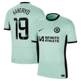 Chelsea WSL Nike Third Stadium Sponsored Shirt 2023-24 with Kaneryd 19 printing