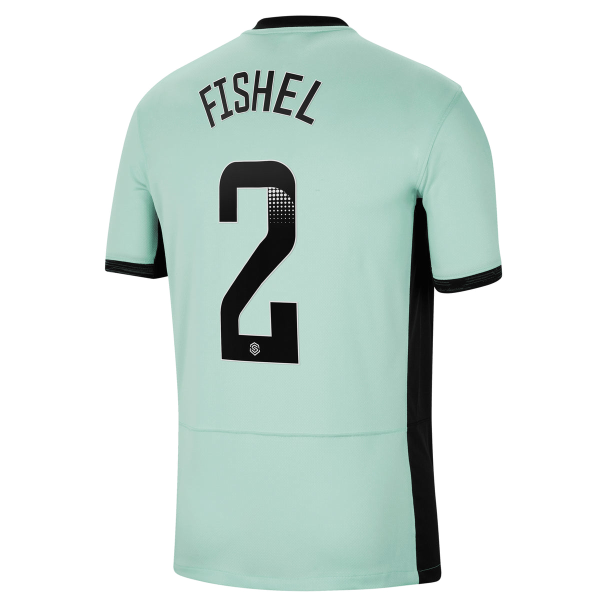 Chelsea WSL Nike Third Stadium Sponsored Shirt 2023-24 with Fishel 2 printing