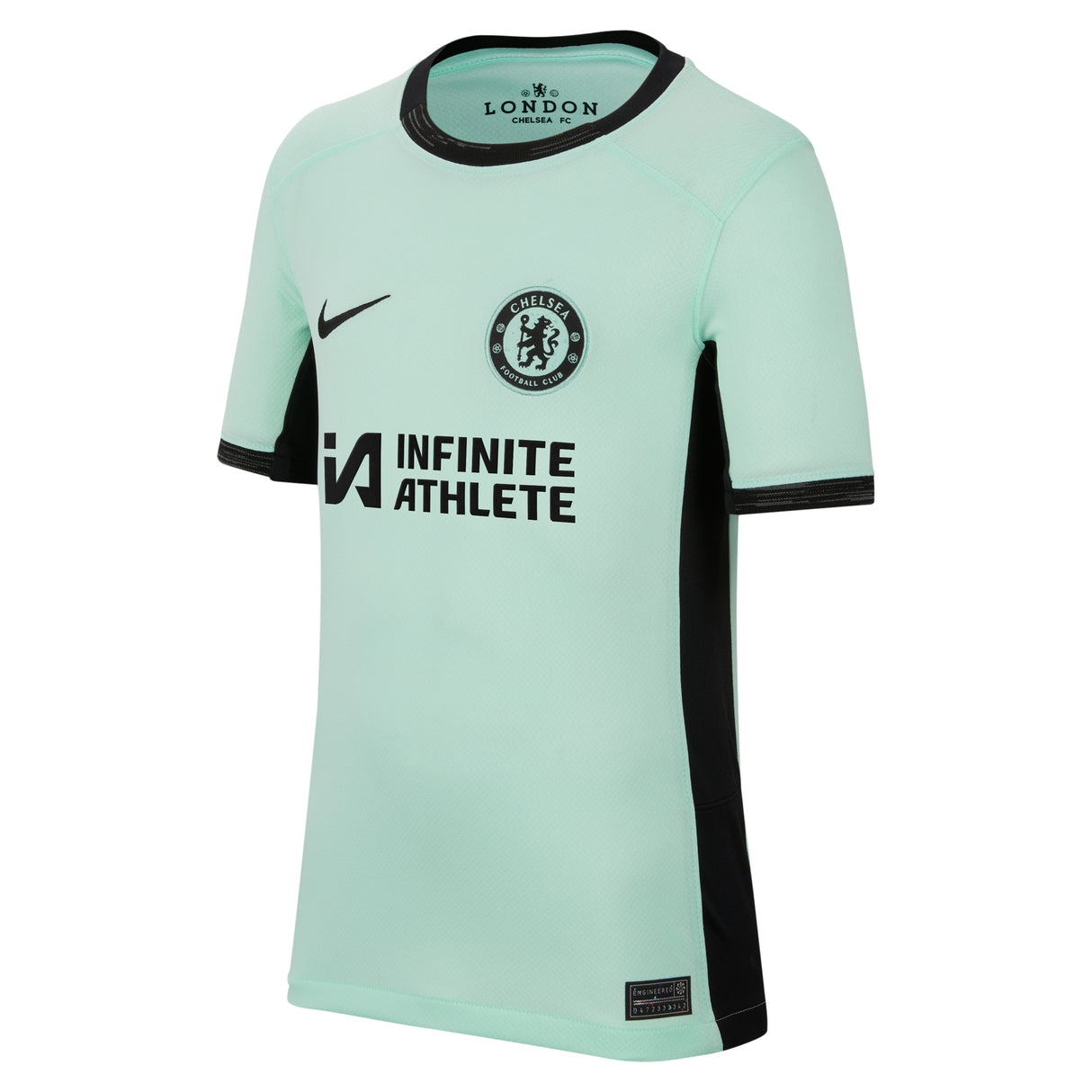 Chelsea WSL Third Stadium Sponsored Shirt 2023-24 - Kids with Mjelde 18  printing - Kit Captain