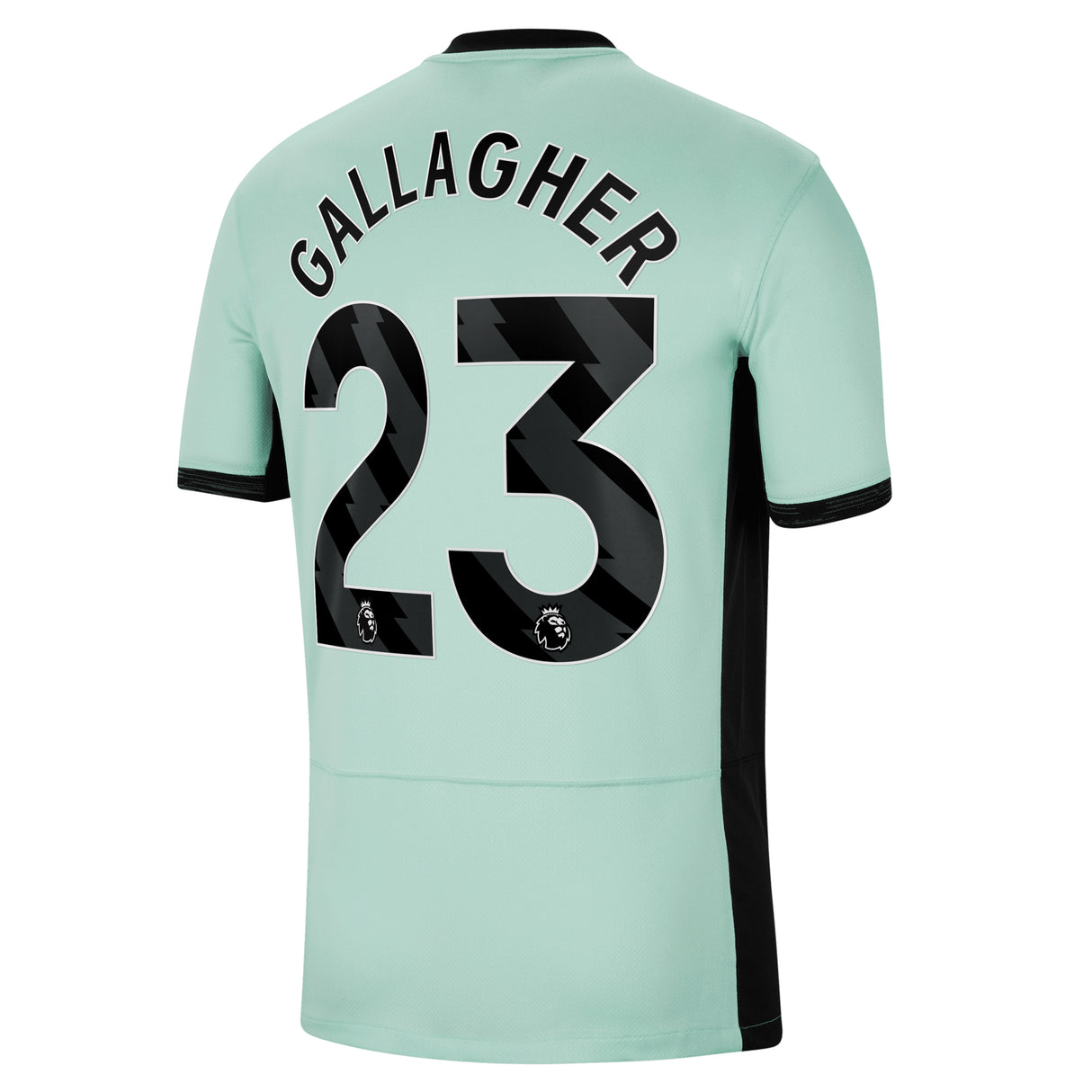 Chelsea Nike Third Stadium Sponsored Shirt 2023-24 with Gallagher 23 printing