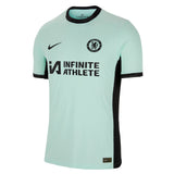 Chelsea Third Vapor Match Sponsored Shirt 2023-24 with Lavia 45 printing - Kit Captain