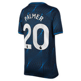 Chelsea Nike Away Stadium Sponsored Shirt 2023-24 - Kids with Palmer 20 printing