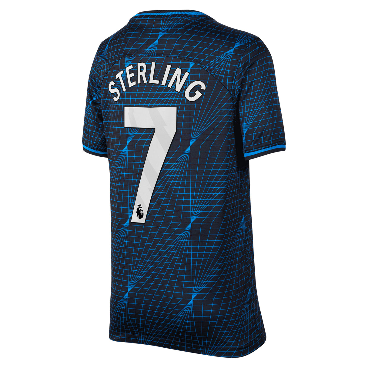 Chelsea Nike Away Stadium Sponsored Shirt 2023-24 - Kids with Sterling 7 printing