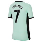 Chelsea Third Stadium Sponsored Shirt 2023-24 - Kids with Sterling 7 printing - Kit Captain