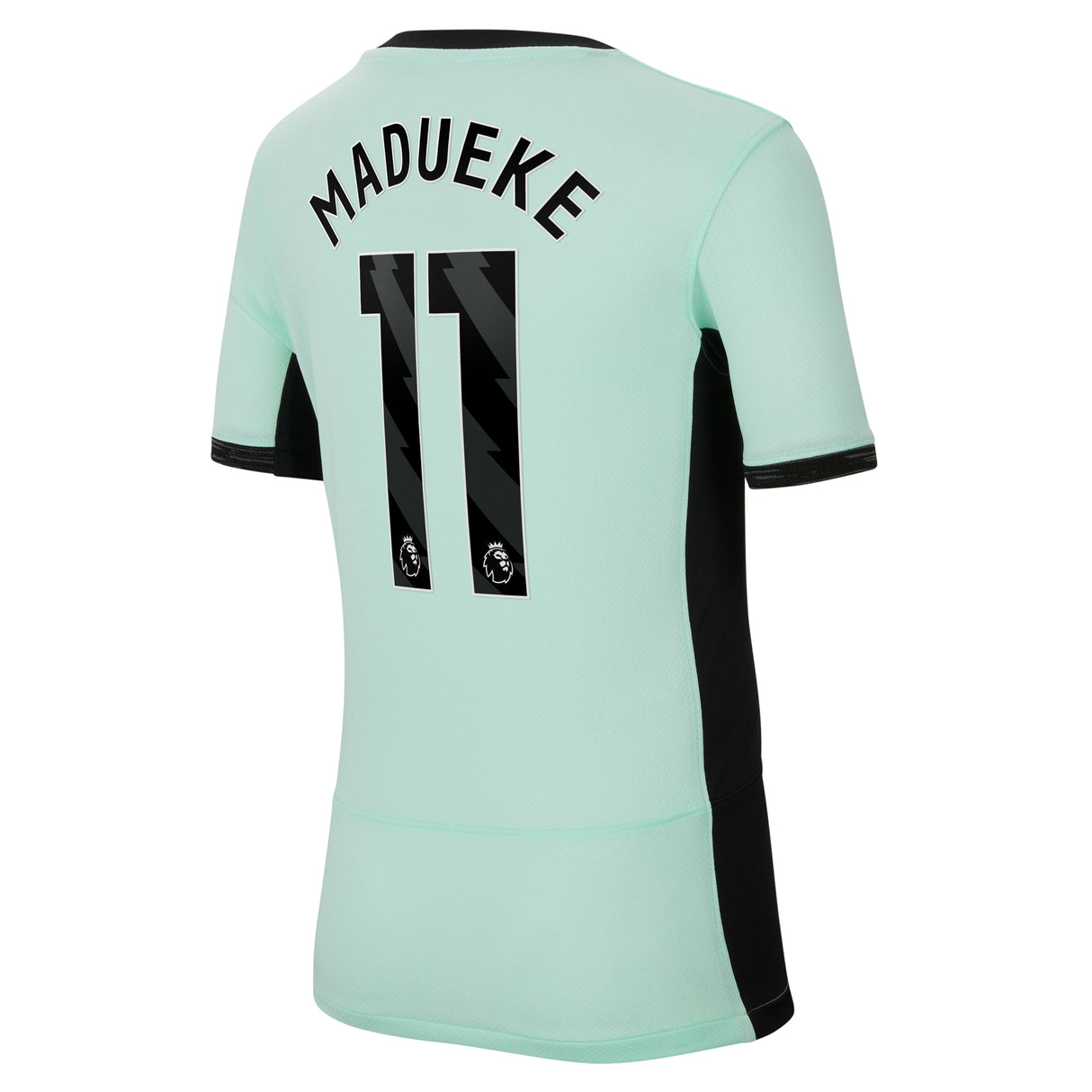 Chelsea Third Stadium Sponsored Shirt 2023-24 - Kids with Madueke 11 printing - Kit Captain