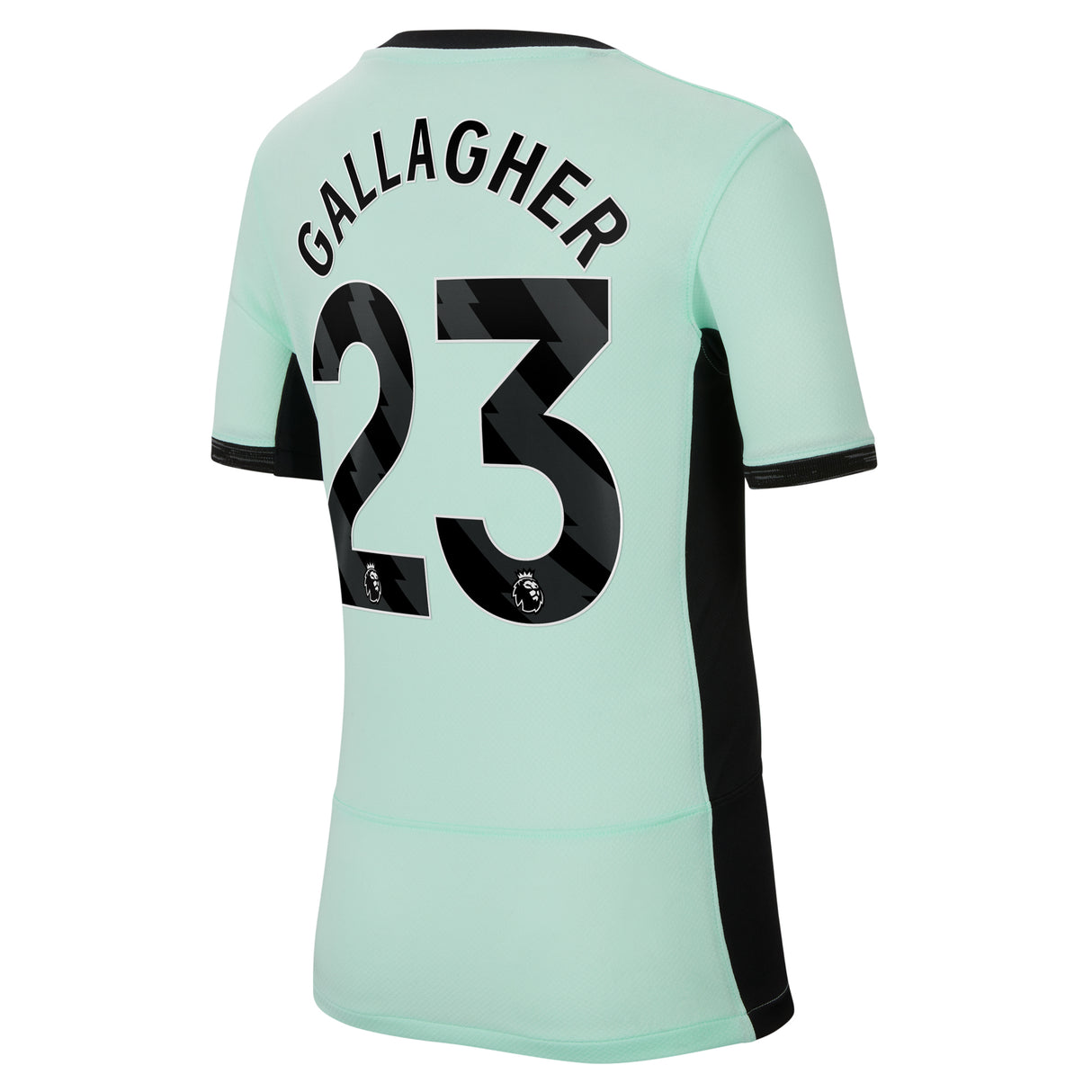 Chelsea Third Stadium Sponsored Shirt 2023-24 - Kids with Gallagher 23 printing - Kit Captain