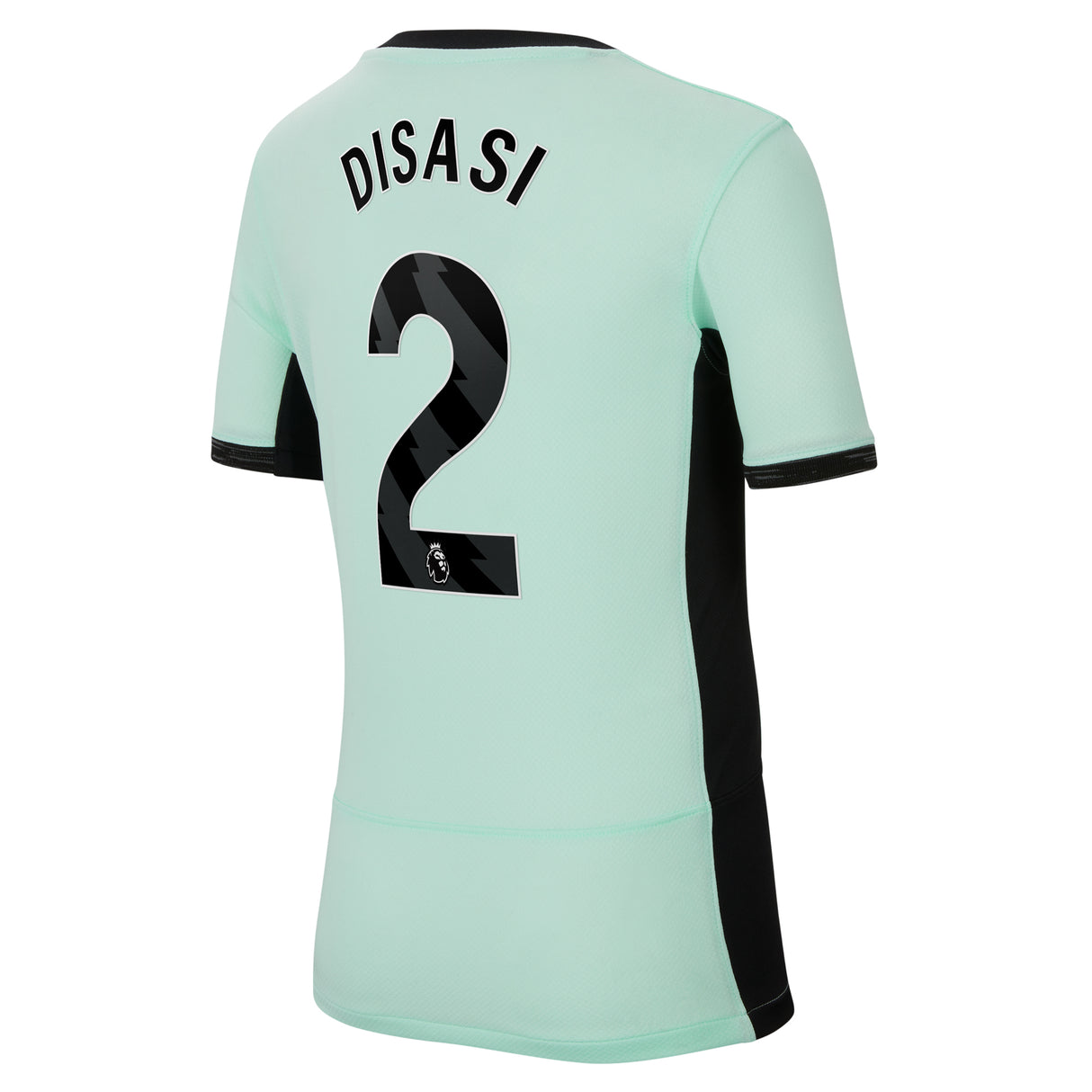 Chelsea Third Stadium Sponsored Shirt 2023-24 - Kids with Disasi 2 printing - Kit Captain