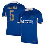 Chelsea Cup Nike Home Stadium Sponsored Shirt 2023-24 with Badiashile 5 printing