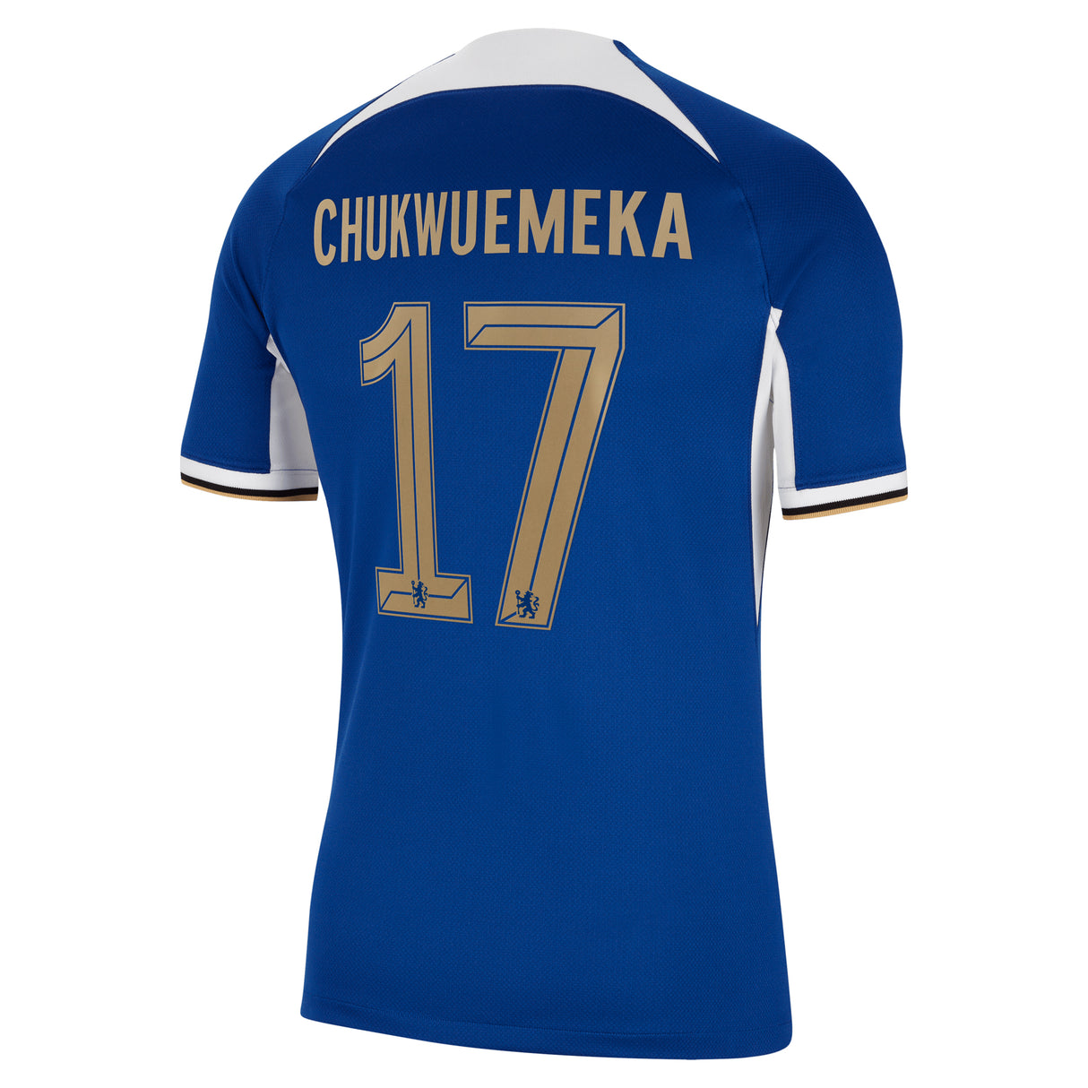 Chelsea Cup Nike Home Stadium Sponsored Shirt 2023-24 with Chukwuemeka 17 printing