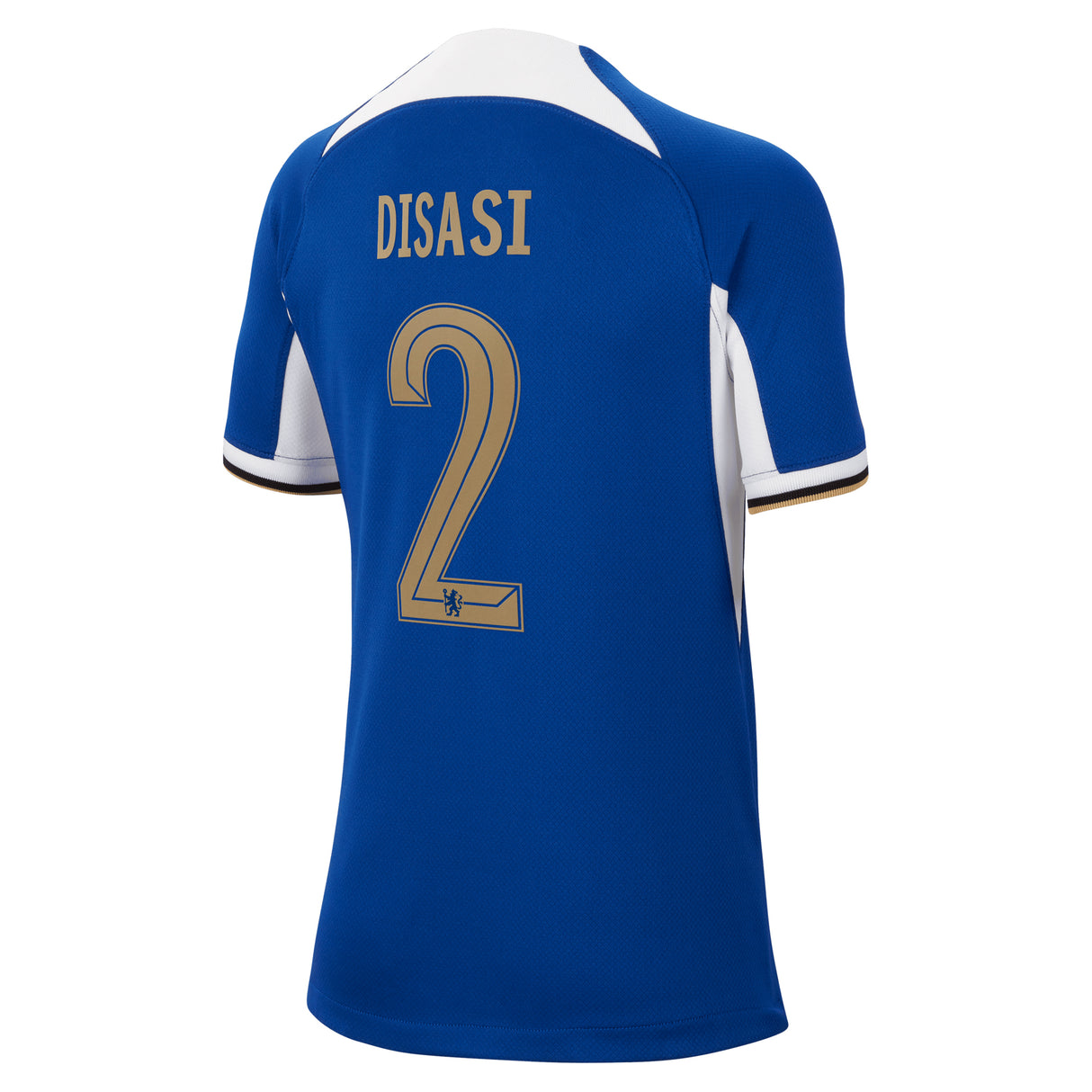 Chelsea Cup Nike Home Stadium Sponsored Shirt 2023-24 - Kids with Disasi 2 printing