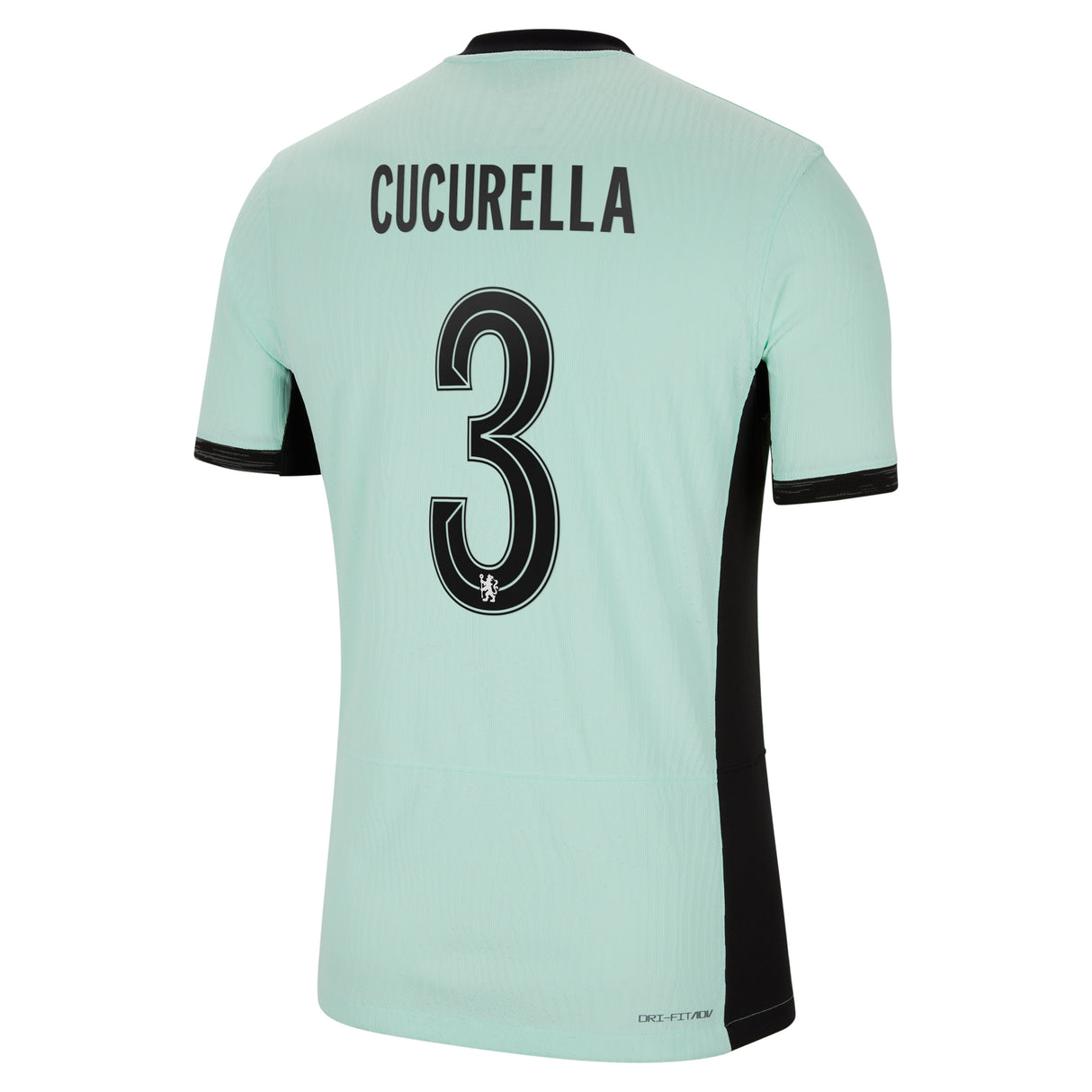 Chelsea Cup Third Vapor Match Sponsored Shirt 2023-24 with Cucurella 3 printing - Kit Captain