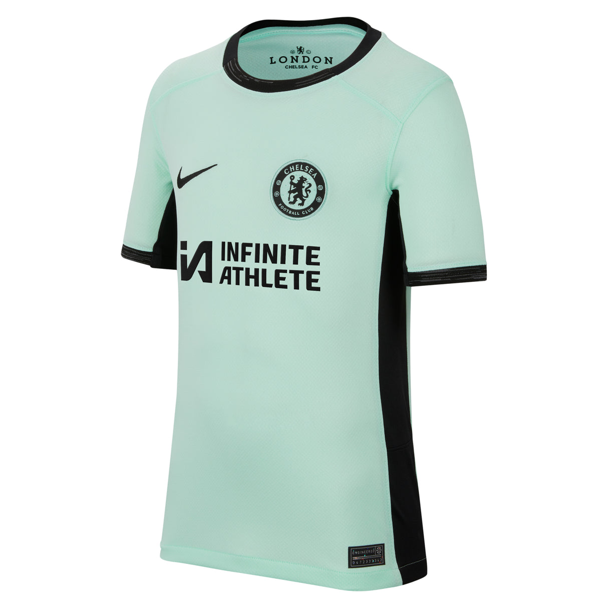 Chelsea Cup Third Stadium Sponsored Shirt 2023-24 - Kids with Badiashile 5 printing - Kit Captain