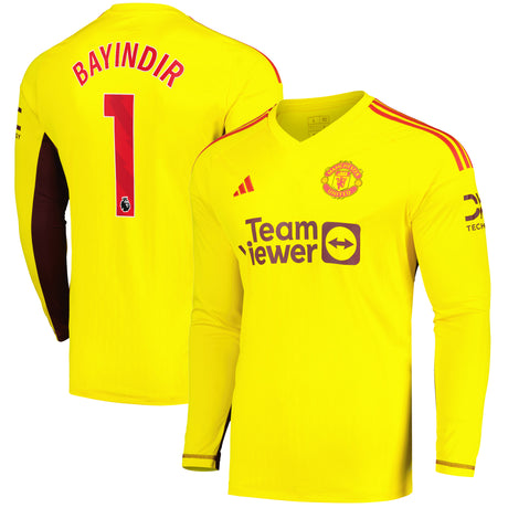 Manchester United EPL Away Goalkeeper Shirt 2023-24 with Bayındır 1 printing
