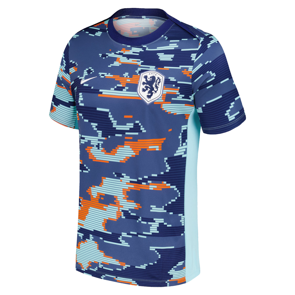 Netherlands Nike Pre Match Top - Blue