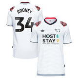 Derby County Umbro Home Shirt 2023-24 - Kids - Jake Rooney 34