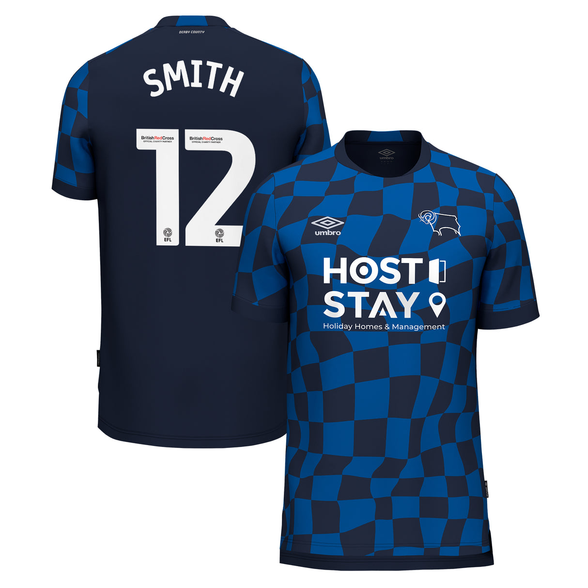 Derby County Umbro Away Shirt 2023-24 - Kids - Korey Smith 12