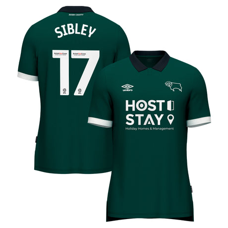 Derby County Umbro Third Shirt 2023-24 - Kids - Louie Sibley 17