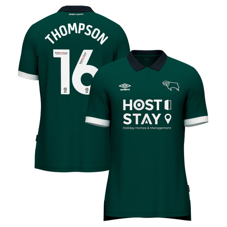 Derby County Umbro Third Shirt 2023-24 - Liam Thompson 16