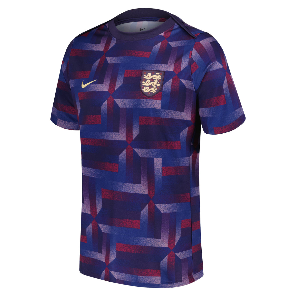 England Nike Pre Match Top - Purple