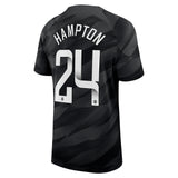 Chelsea WSL Nike Goalkeeper Stadium Sponsored Shirt 2023-24 - Kids with Hampton 24 printing