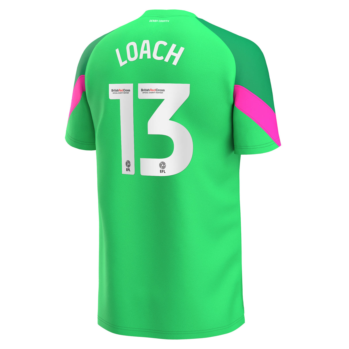 Derby County Umbro Goalkeeper Shirt 2023-24 - Kids - Scott Loach 13