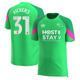 Derby County Umbro Goalkeeper Shirt 2023-24 - Josh Vickers 31