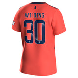 Everton WSL Away Shirt 2023-24 with Wilding 30 printing