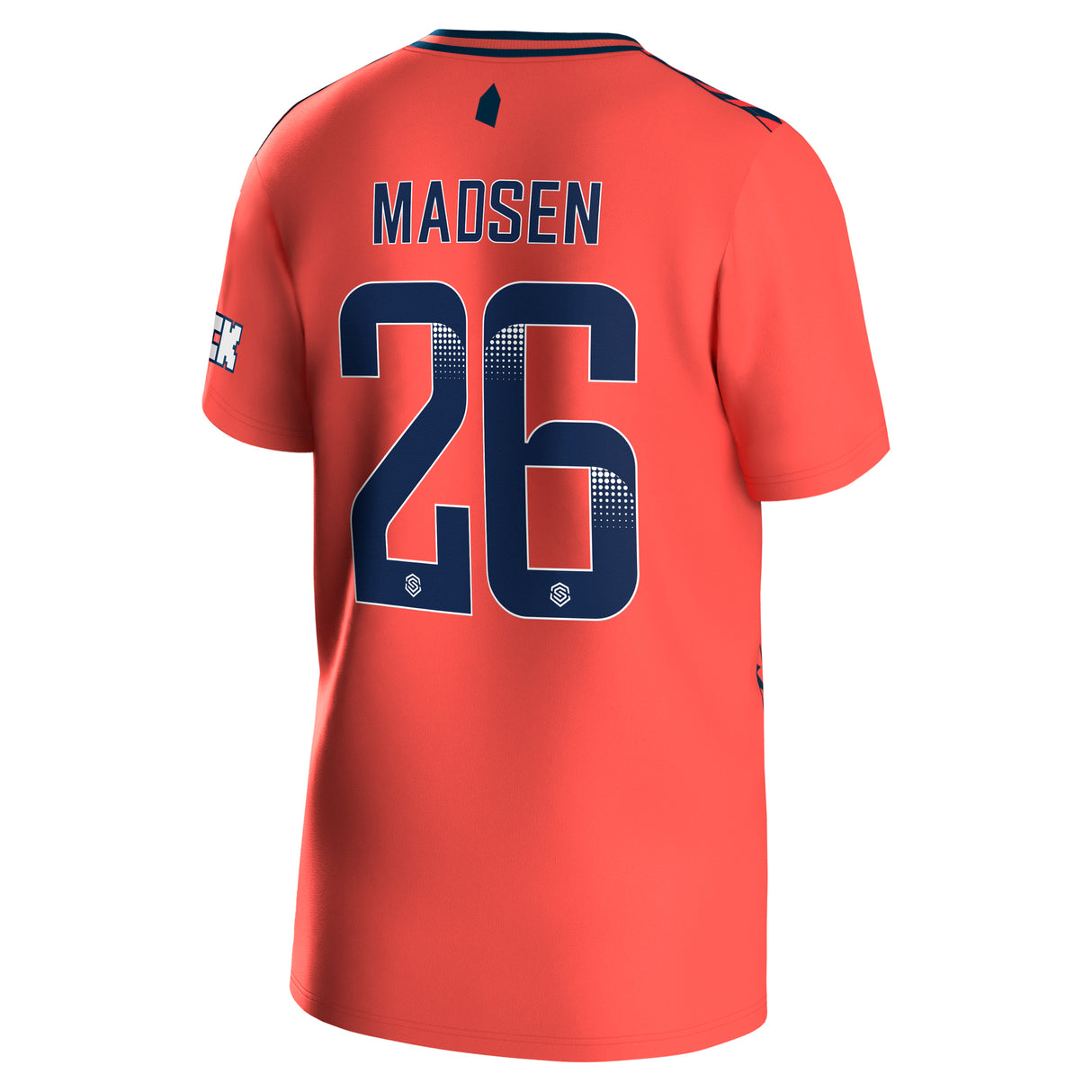 Everton WSL Away Shirt 2023-24 - Kids with Madsen 26 printing