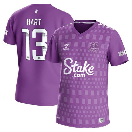Everton WSL Third Goalkeeper Shirt 2023-24 with Hart 13 printing