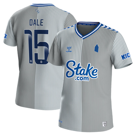 Everton WSL Third Shirt 2023-24 with Dale 15 printing