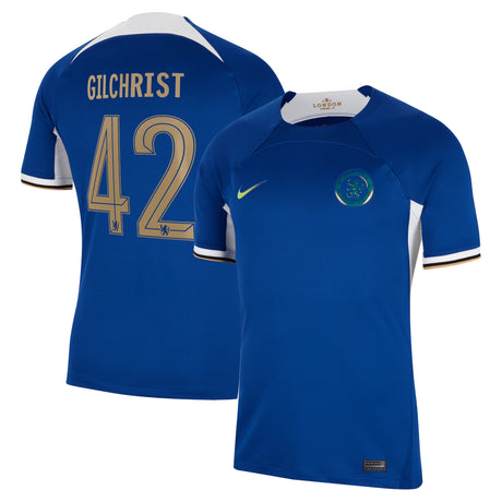 Chelsea Cup Nike Home Stadium Shirt 2023-24 with Gilchrist 42 printing