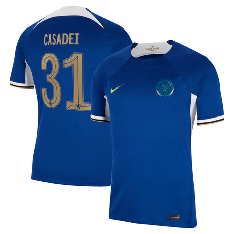Chelsea Cup Nike Home Stadium Shirt 2023-24 with Casadei 31 printing